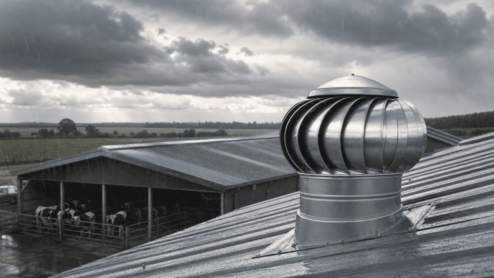 Дефлектор ROTADO AGRO S: вентиляция для ферм, которая работает в любую погоду