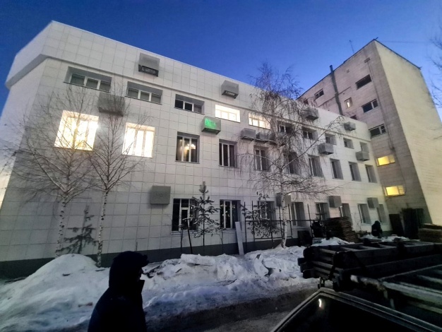 Проекты Корзины для кондиционеров ROTADO на фасаде госстройнадзора в Казани