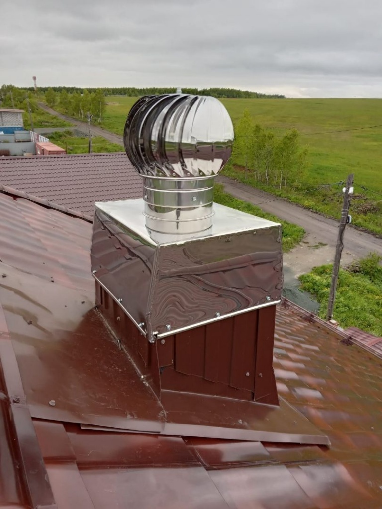 Дефлектор для частного дома в Южно-Сахалинске