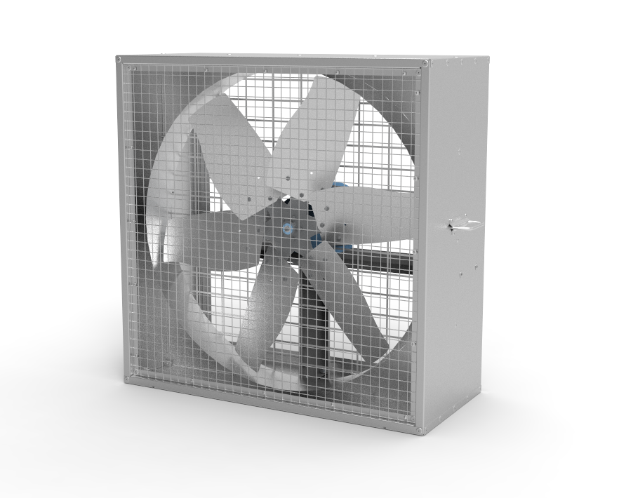 Осевые вентиляторы Осевой вентилятор-ВО(g) с защитной сеткой