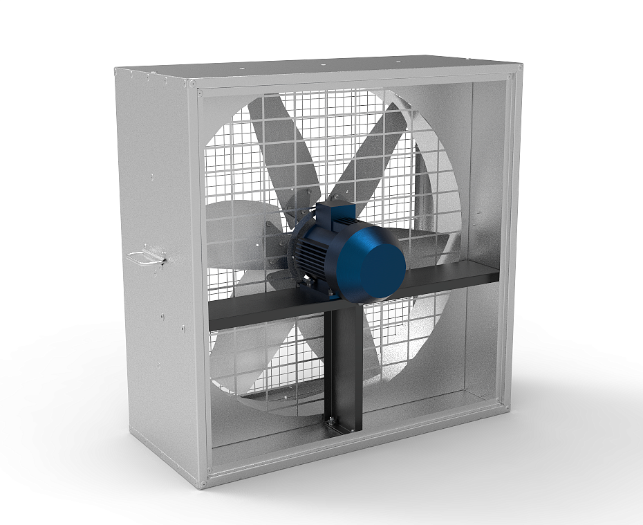 Осевые вентиляторы Осевой вентилятор-ВО(g) с защитной сеткой