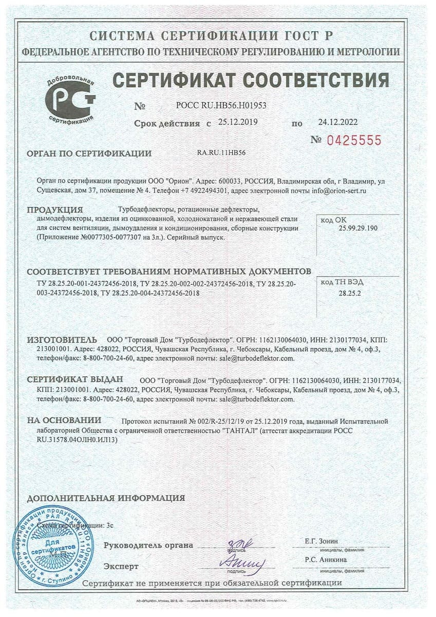 Система сертификации ГОСТ Р Сертификат